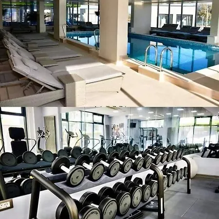 Apartment Bell Marina & Cu Piscina Interioara Incalzita Sauna Jacuzzi Gym