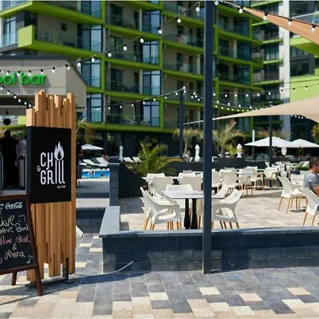 Apartment Bell Marina & Cu Piscina Interioara Incalzita Sauna Jacuzzi Gym Navodari
